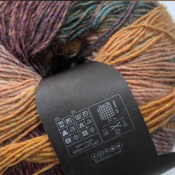 Rowan Sock Self Striping Sock Yarn Gradient Colorway Jewel - Picture 3 of 7